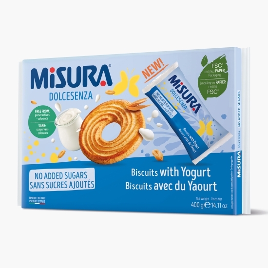 Biscuiți cu iaurt fără zahăr 400g