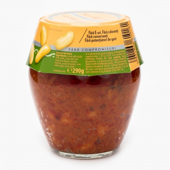 Zacuscă de fasole 290g