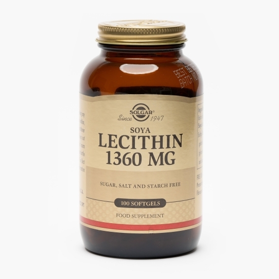 Lecitină 1360mg, 100 capsule moi