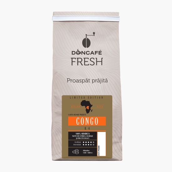 Congo K4 250g,  cafea boabe proaspăt prăjită 