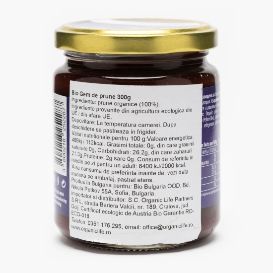 Gem de prune eco 300g