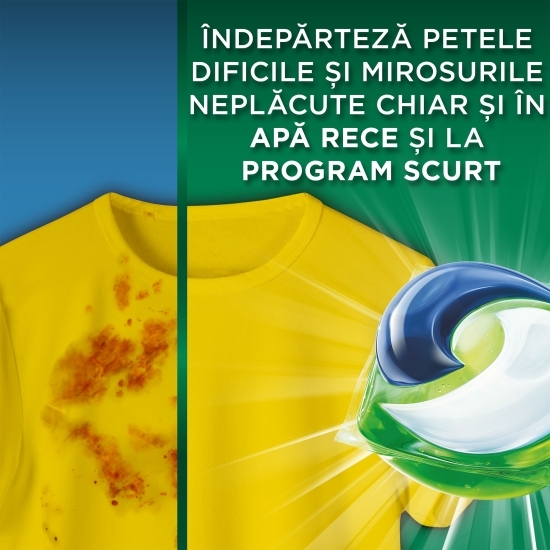Detergent de rufe capsule 3în1 Pods Color, 15 spălări, 15 buc