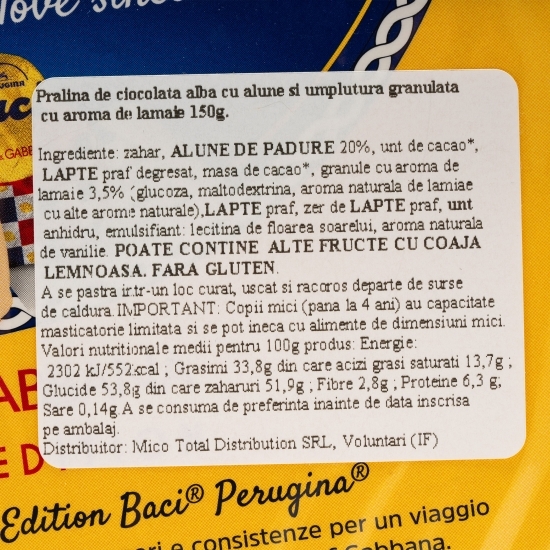 Praline aromă lămâie, editie limitată Dolce & Gabbana, 12 praline, 150g