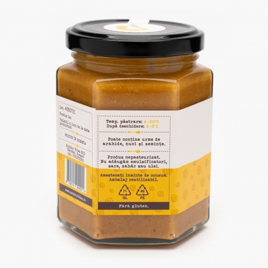 Cremă tartinabilă de alune de pădure cu miere 250g