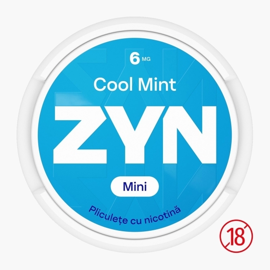 Pliculețe cu nicotină Cool Mint Mini 6mg