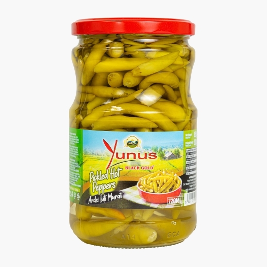 Ardei iuți murați, 650g