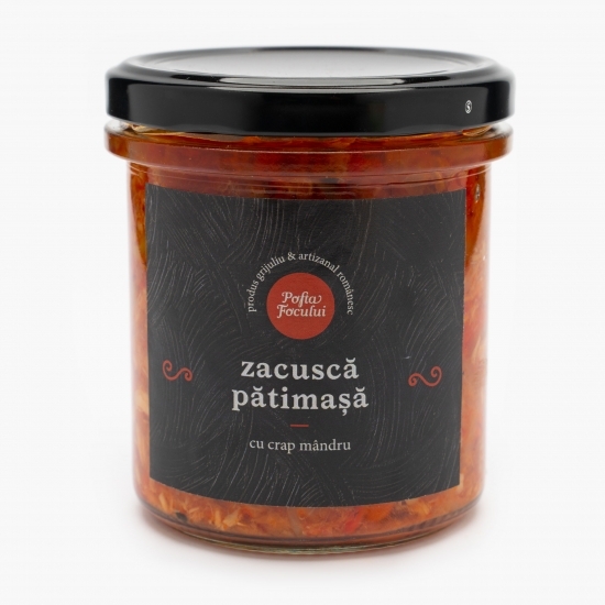 Zacuscă pătimașă cu crap mândru 300g
