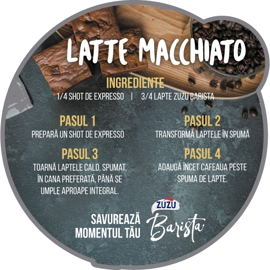 Lapte pentru cafea Barista 3.5% grăsime, 450ml