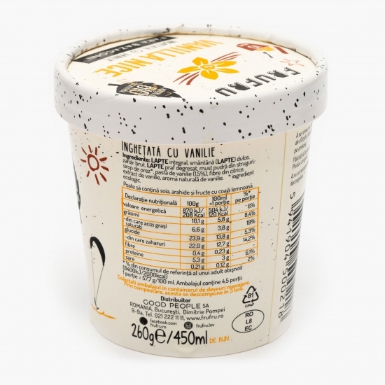 Înghețată Vanilla Nice 260g