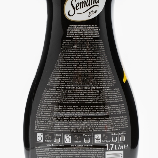 Balsam superconcentrat Elixir Sensual 68 spălări 1.7l