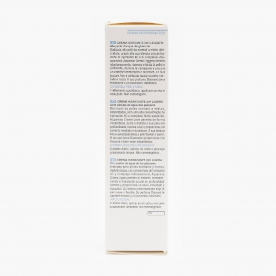 Cremă hidratantă cu textură ușoară Aquareva 24H 40ml