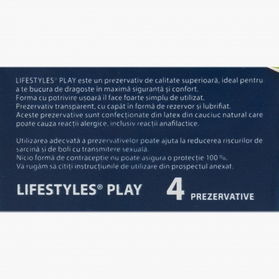 Prezervative Play 4 buc