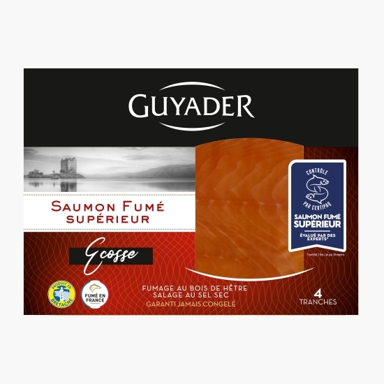 Somon afumat superior de Scoția 140g
