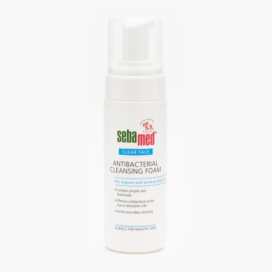 Spumă dermatologică antibacteriană de curățare 150ml