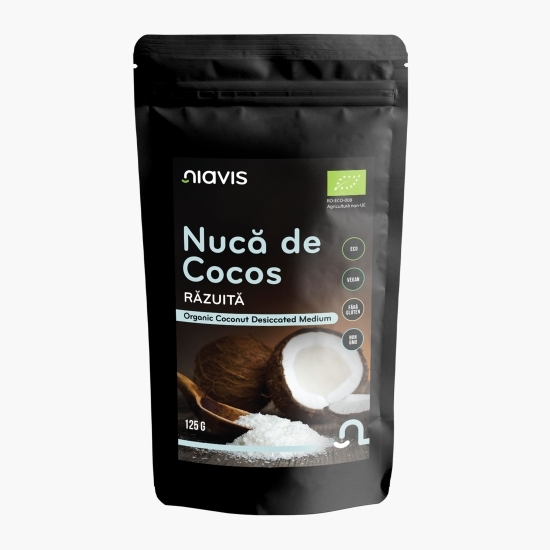 Nucă de cocos răzuită ecologică 125g