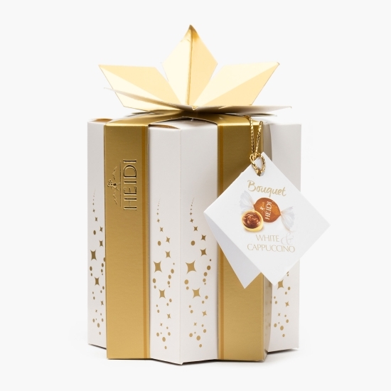 Praline din ciocolată albă cu umplutură de cafea 140g