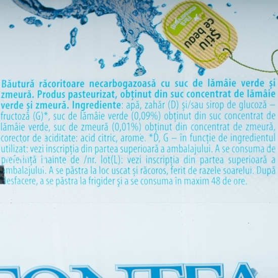 Fontea zmerură și lime 1.5l