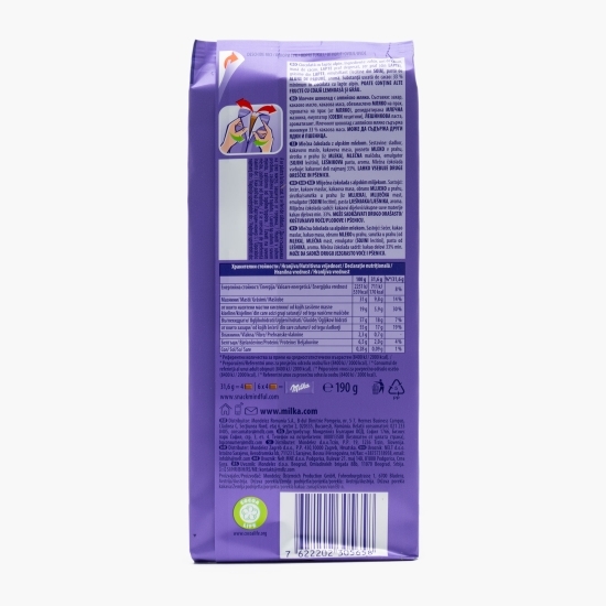 Ciocolată cu lapte alpin Extra Chunky 190g