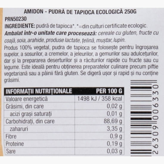 Amidon de tapioca eco 250g