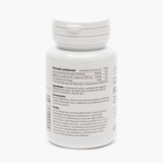 Calciu Magneziu Zinc 40 comprimate