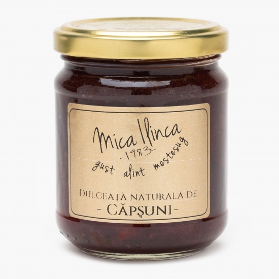 Dulceață naturală de căpșuni 220g