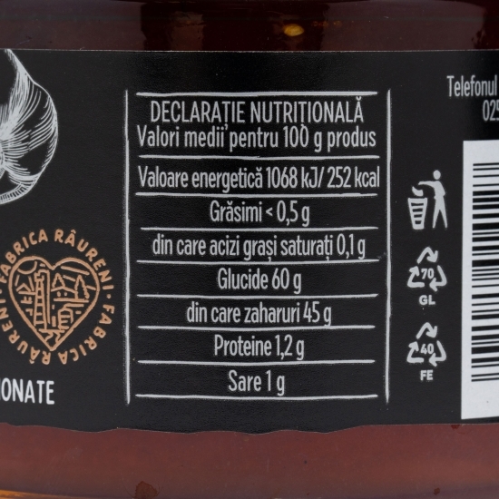 Dulceață de roșii cu usturoi și chili 250g