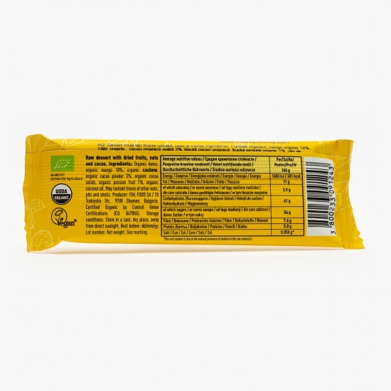 Desert eco din fructe uscate, nuci și cacao 25g