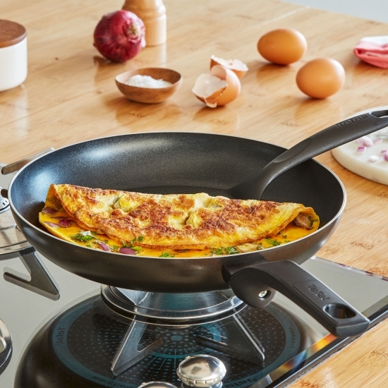 Tigaie Simple Cook, 24cm, Thermo-Signal, înveliș antiaderent din titan