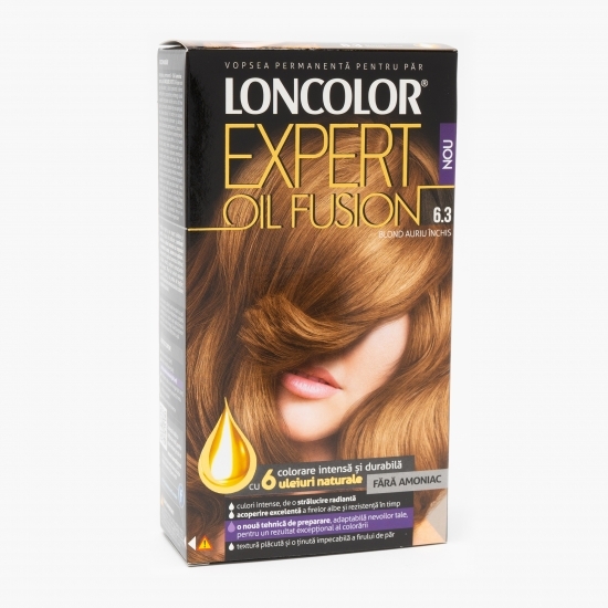 Vopsea permanentă pentru păr Expert Oil Fusion 6.3 Blond auriu închis 100ml