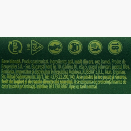 Bere blondă doză 0.5l