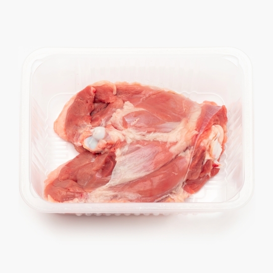 Pulpă superioară de curcan cu os și piele 850g