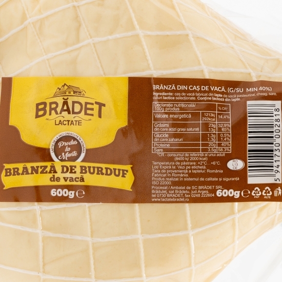 Brânză burduf în bășică 600g