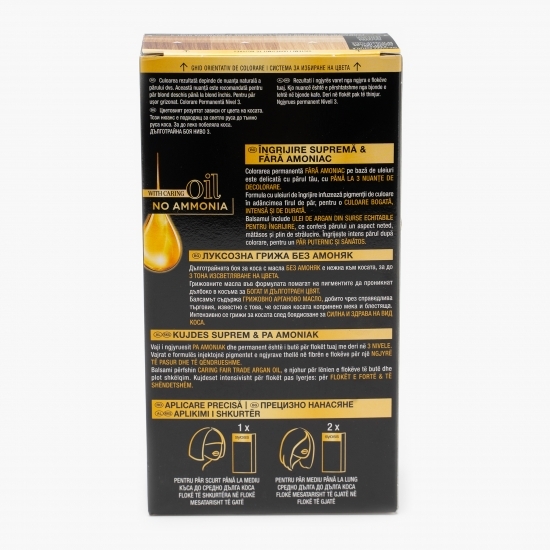 Vopsea de păr permanentă fără amoniac Oleo Intense, 10-50 blond cenușiu, 115ml