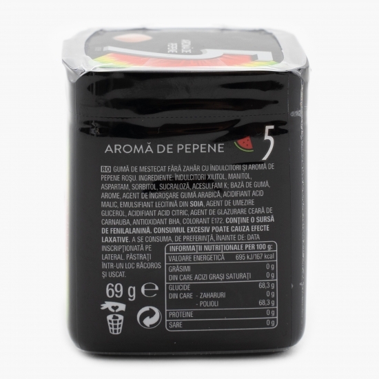 Gumă de mestecat cu aromă de pepene 69g