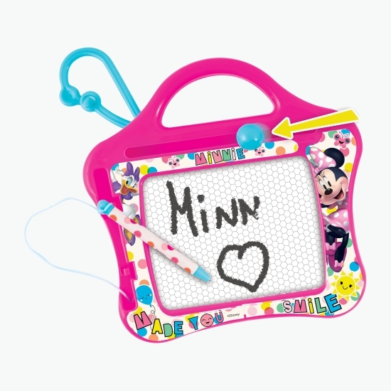 Tablă magnetică de desen Minnie Magic Scribbler Travel +3 ani