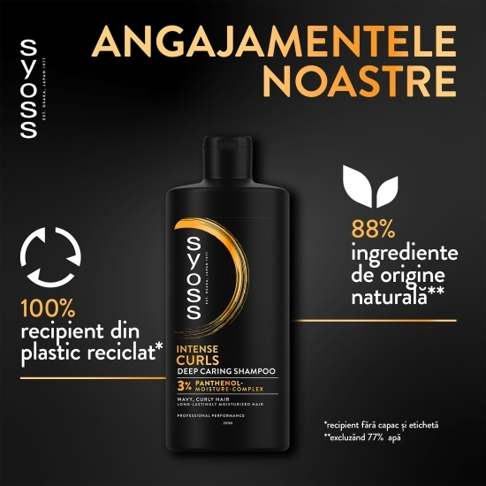 Șampon Intense Curls&Waves pentru păr creț și ondulat 440ml