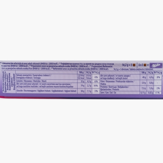 Ciocolată amăruie cu lapte și zmeură DarkMilk 85g