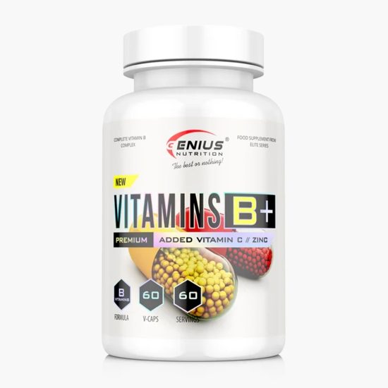 Complex de vitamine B+, 60 capsule