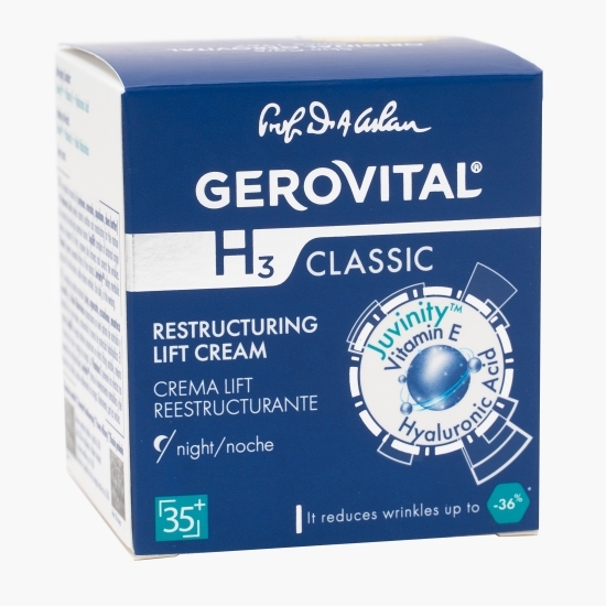 Cremă lift restructurantă 35+ de noapte 50ml