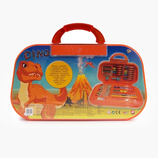 Set de desen Art Case Dinosaur 3+ ani