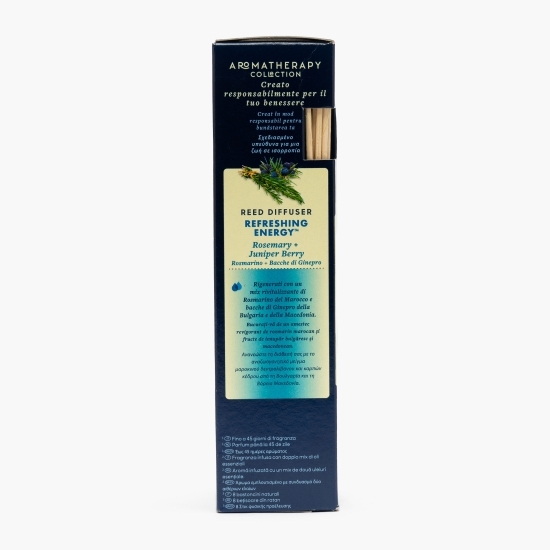 Difuzor de parfum rozmarin și ienupăr Aromatherapy Refreshing Energy 80ml