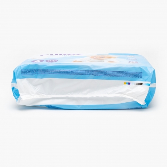 Scutece Sensitive, 6 Extra Large, Maxi Pack, 13+kg, 44 buc