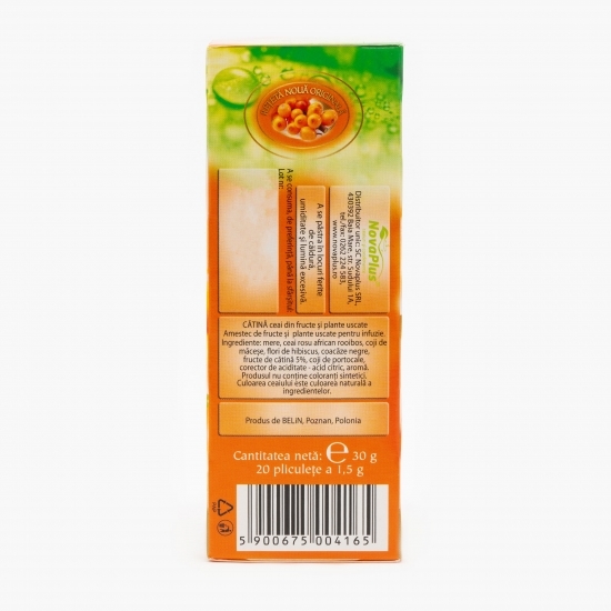 Ceai aromă cătină 20 plicuri