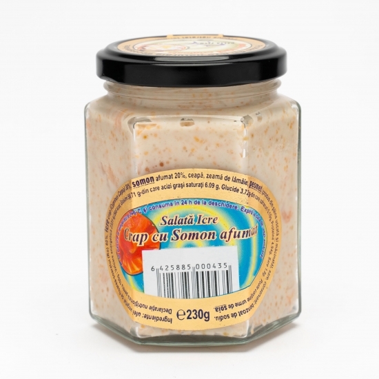 Salată icre crap cu somon afumat 230g