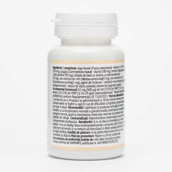 Thyroidal hipo 60 comprimate