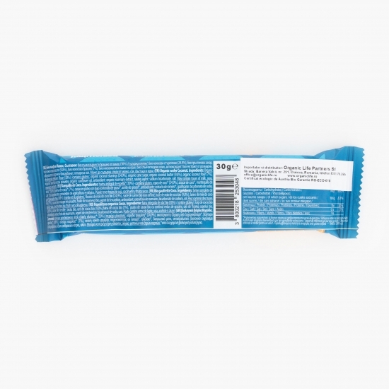 Napolitană ecologică cocos 30g