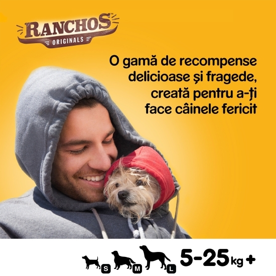 Recompense pentru câini, 70g, Ranchos cu pui