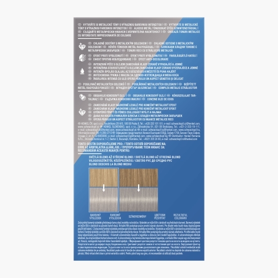 Vopsea de păr permanentă Urban Metallics U71 Metallic silver 142.5ml