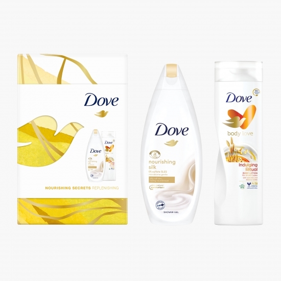 Set cadou Nourishing Secrets gel de duș 250ml + loțiune de corp 250ml