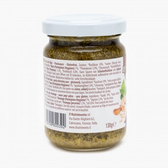 Sos pesto cu parmezan eco 130g